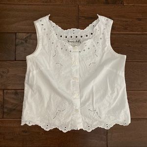 Eyelet Lace Top